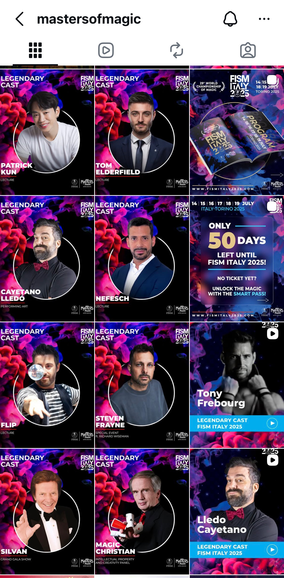 Profilo instagram